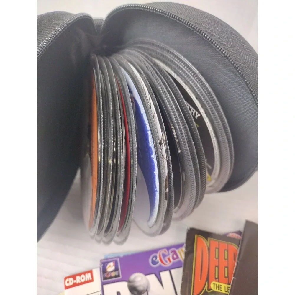 VTG Computer Games/Educational CD-ROM Lot (20) Designer, Crystal Key, Ect...